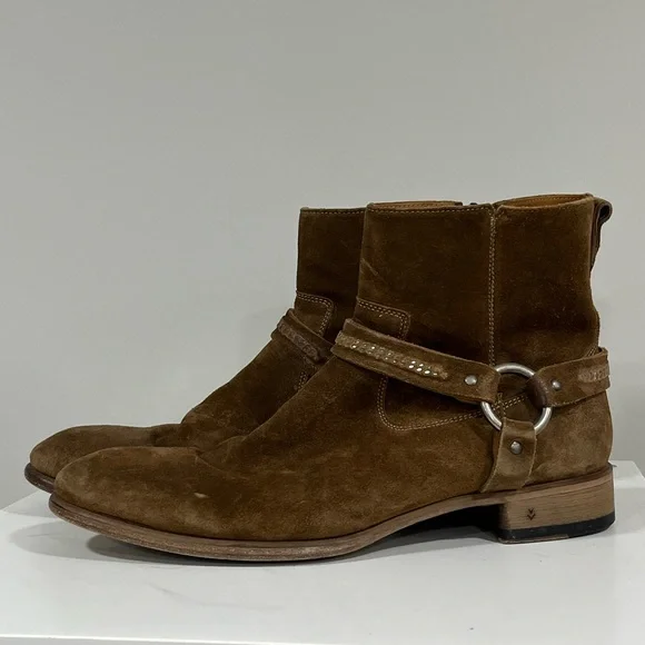 John Varvatos collection Eldridge Harness boots. Size US 11 EU 44
